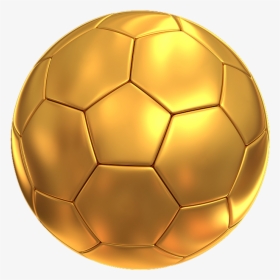 Golden Soccer Ball Png - Gold Soccer Ball Png, Transparent Png, Transparent PNG