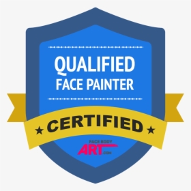 Qualified Face Painter Certified, HD Png Download, Transparent PNG