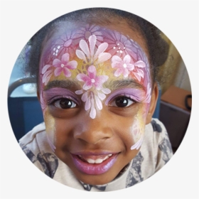 Face Painting Can Break The Ice And Create Conversation - Girl, HD Png Download, Transparent PNG