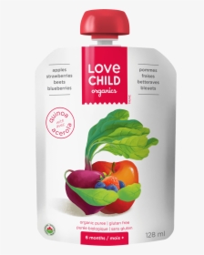 Apples, Strawberries, Beets Blueberries - Love Child Organics, HD Png Download, Transparent PNG