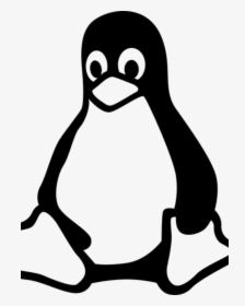 Linux Logo Png White, Transparent Png, Transparent PNG