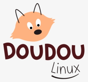 Doudou Linux Logo V1 Svg Clip Arts - Cartoon, HD Png Download, Transparent PNG