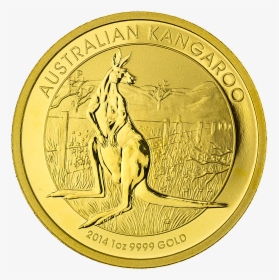 Australian Gold Kangaroo Nugget - Gold Australian Kangaroo Coin, HD Png Download, Transparent PNG