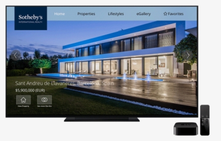Sotheby's Apple Tv, HD Png Download, Transparent PNG