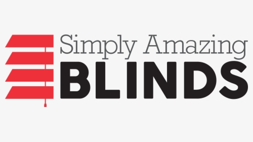 Simply Amazing Blinds Logo - Black-and-white, HD Png Download, Transparent PNG