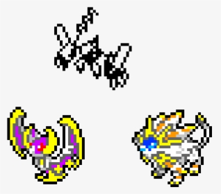 Pokémon Necrozma Pixel Art, HD Png Download, Transparent PNG