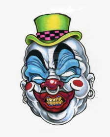 Killer Clown Tattoo Design Photo - Killer Clowns Clipart, HD Png Download, Transparent PNG
