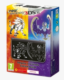 Nintendo 3ds Xl Pokemon Sun Moon, HD Png Download, Transparent PNG