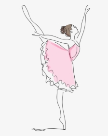 Ballerina Sketch - Ballerina Clipart, HD Png Download, Transparent PNG