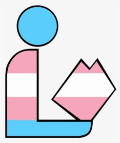 Transgender Pride Library Logo - Trans Pride Library, HD Png Download, Transparent PNG