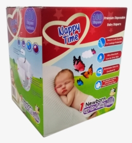 Mega Nappytime Newborn Kg / 100 Pieces - Diaper, HD Png Download, Transparent PNG