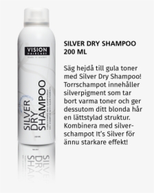 Silver Dry Shampoo - Bottle, HD Png Download, Transparent PNG