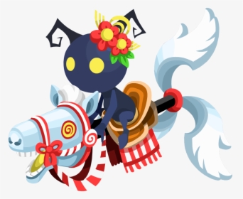 Kingdom Hearts Wiki - Flower Rider Heartless, HD Png Download, Transparent PNG