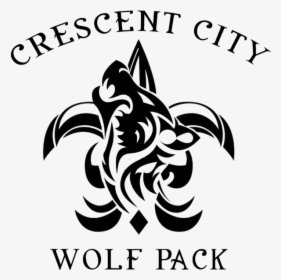 Crescent City Wolf Pack Logo - Academy, HD Png Download, Transparent PNG