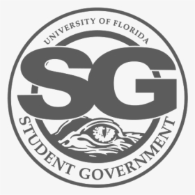 Student Government Uf Logo Transparent White, HD Png Download, Transparent PNG