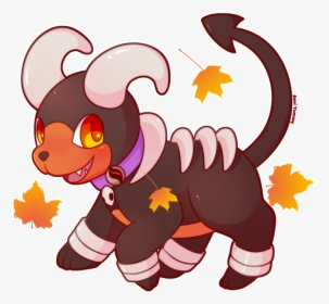 Commission Houndoom By Seviyummy Jpg Download - Cute Houndoom Drawings, HD Png Download, Transparent PNG
