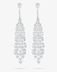 Il 09 020 01 Illusion Earrings Copy - Silver Drag Earrings, HD Png Download, Transparent PNG