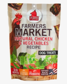 Plato Farmers Market Vegetables Dog Treats, HD Png Download, Transparent PNG