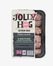 Jolly Hog Porky Black New - Jolly Hog Sausages, HD Png Download, Transparent PNG