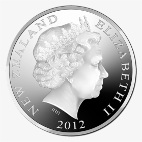 2012 Queen Elizabeth Ii Diamond Jubilee Silver Proof - New Zealand Elizabeth Ii 2015, HD Png Download, Transparent PNG
