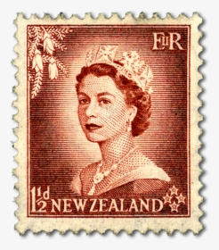 New Zealand 4d Blue Stamp, HD Png Download, Transparent PNG