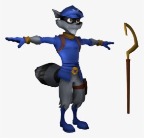 Download Zip Archive - Sly Cooper 3 Model, HD Png Download, Transparent PNG