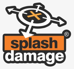Splash Damage Logo , Png Download - Splash Damage, Transparent Png, Transparent PNG