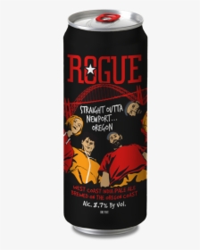 Straight Outta Newport 16oz Can - Rogue Jazz Guy Ale, HD Png Download, Transparent PNG