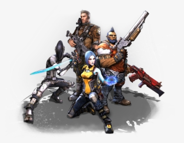 Bl2 Characters1 - Borderlands 2, HD Png Download, Transparent PNG