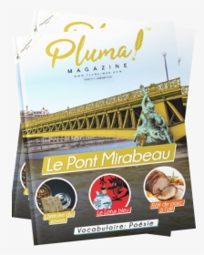 Pluma Magazine - Pont Mirabeau, HD Png Download, Transparent PNG