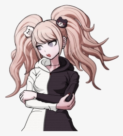 Junko In A Monokuma Themed Hoodie For Anon hope You - Junko Enoshima Sprites, HD Png Download, Transparent PNG