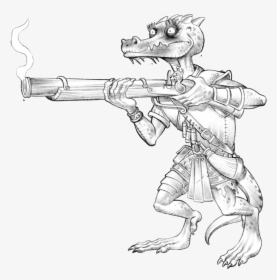 Kobold With Musket, HD Png Download, Transparent PNG
