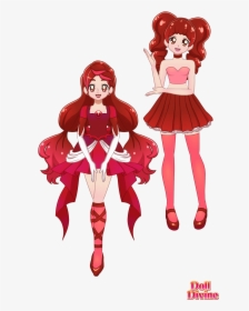 Fandom Of Pretty Cure Wiki - Cure Mermaid And Cure Scarlet, HD Png Download, Transparent PNG