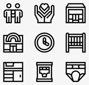Social Media Icons Hd Black And White, HD Png Download, Transparent PNG