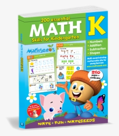 200 Essential Math Skills For Kindergarten - Mathseeds, HD Png Download, Transparent PNG