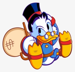 Scrooge Mcduck Money Bag Clipart , Png Download - Scrooge Mcduck Icon Png, Transparent Png, Transparent PNG