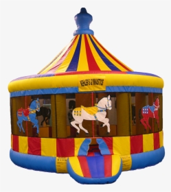 Picture - Carousel Bounce House, HD Png Download, Transparent PNG