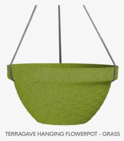 1 Terragave Hanging Flowerpot Grass - Boat, HD Png Download, Transparent PNG