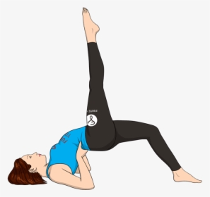 Hatha Yoga Sarvangasana Bridge - 1 Person Yoga Positions, HD Png Download, Transparent PNG