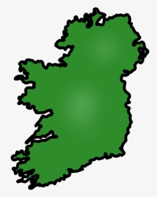Ireland Clipart Ireland - Map Of Ireland Clip Art, HD Png Download, Transparent PNG