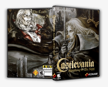 Castlevania Symphony Of The Night Box Art Cover - Castlevania Symphony Of The Night Cover Png, Transparent Png, Transparent PNG