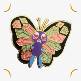 Image Of Butterfree Pin - Emblem, HD Png Download, Transparent PNG