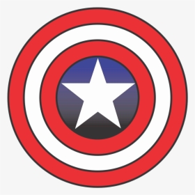 Captain America Wallpapers Captain America Logo Vector - Captain America Shield, HD Png Download, Transparent PNG