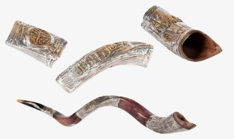 Silver Plated Shofar - Axe, HD Png Download, Transparent PNG