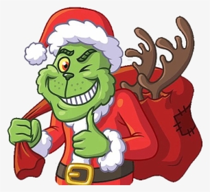 Grinch Png Transparent Image - Grinch With Transparent Background, Png Download, Transparent PNG