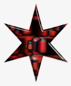 Flag Of Chicago Red Star - Chicago Flag Red Star, HD Png Download, Transparent PNG