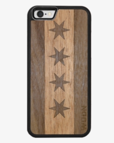 Slim Wooden Phone Case - Phone Case Chicago Flag, HD Png Download, Transparent PNG