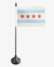 Usa City Of Chicago Table Flag - Flag, HD Png Download, Transparent PNG