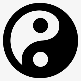 This Is A Picture For The Yin Yang Symbol - Yin Yang Svg, HD Png Download, Transparent PNG