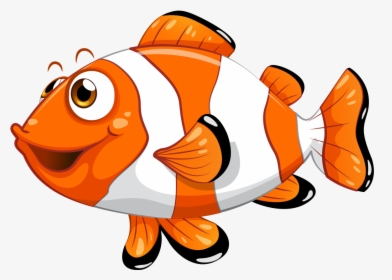 Transparent Clown Fish Clipart - Clipart Clown Fish Png, Png Download, Transparent PNG